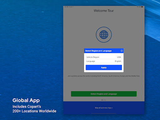 Captura de pantalla de Copart – Online Auto Auctions