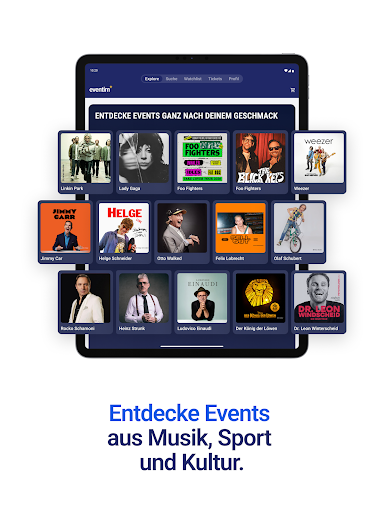 Captura de pantalla de EVENTIM DE: Tickets für Events