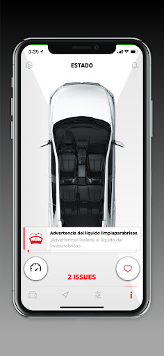 Captura de pantalla de My MITSUBISHI CONNECT