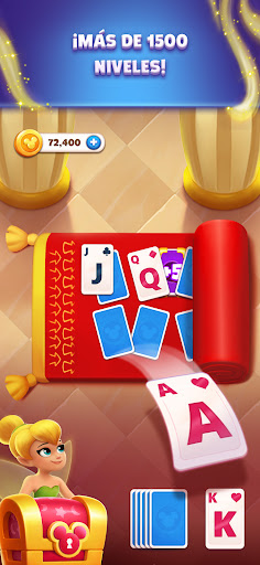 Captura de pantalla de Disney Solitaire