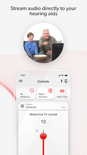 Captura de pantalla de Signia App