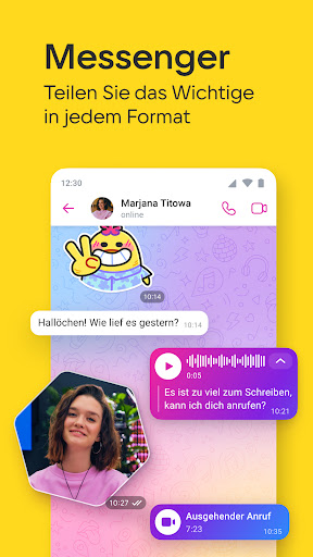 VK: Soziales Netzwerk & Anrufe Screenshot