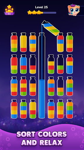 Captura de pantalla de Get Color - Water Sort Puzzle
