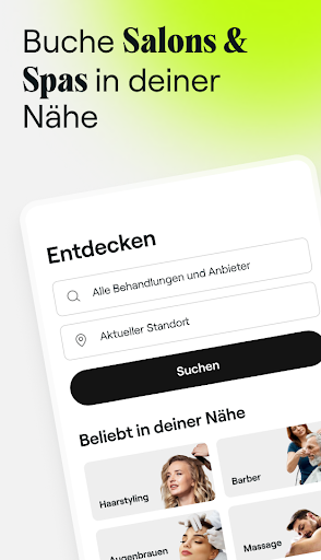 Fresha für Kunden Screenshot