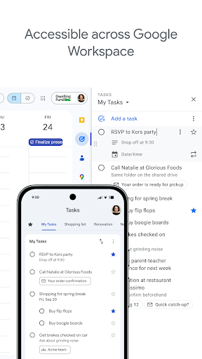 Google Tasks screenshot