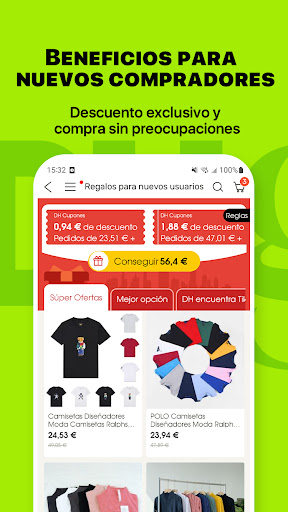 Captura de pantalla de DHgate-Tienda mayorista online