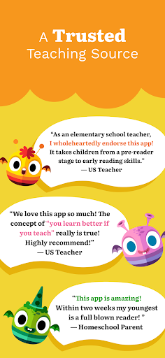 Captura de pantalla de Teach Your Monster to Read