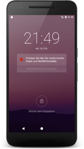 Notfall ID (premium) Screenshot