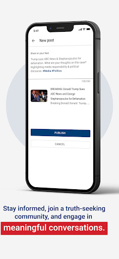 Captura de pantalla de Real News Now Republican News
