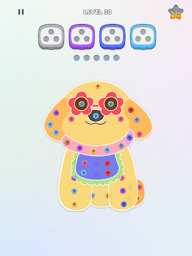 Captura de pantalla de Unscrew Nuts Sort: Pin Puzzle