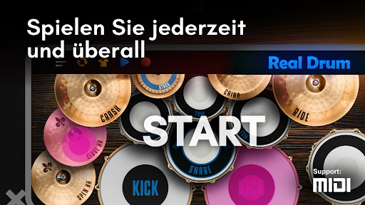 Real Drum: schlagzeug spielen Screenshot