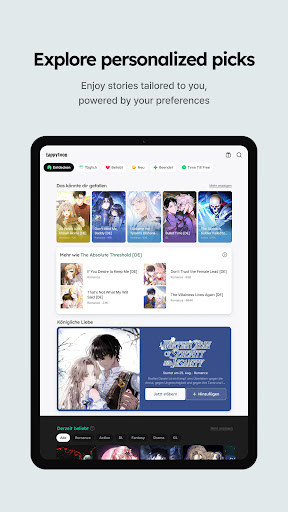 Tappytoon Comics & Webtoons Screenshot