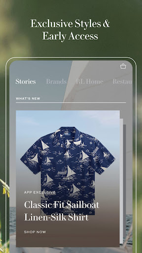 Captura de pantalla de Ralph Lauren: Luxury Shopping