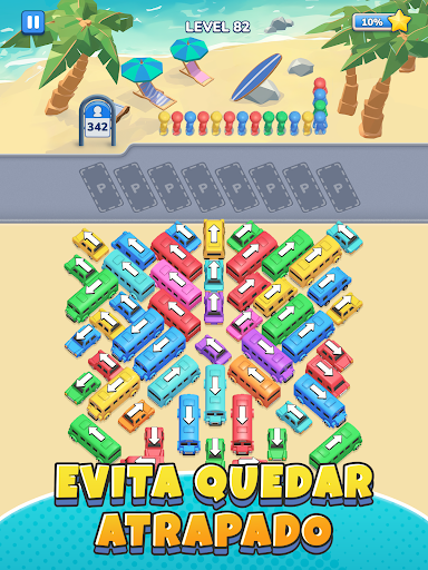 Captura de pantalla de Bus Jam: Aparca Automóviles