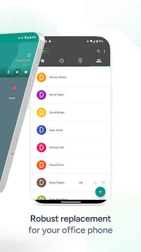 Captura de pantalla de Groundwire: VoIP SIP Softphone