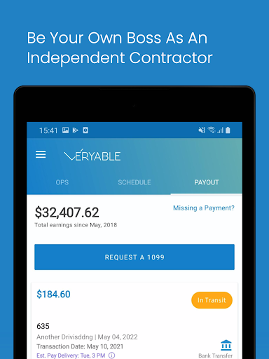Captura de pantalla de Veryable: Work. Next Day Pay