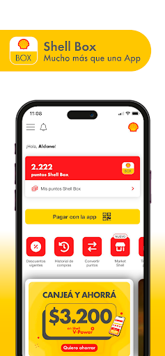 Captura de pantalla de Shell Box - Tus puntos valen