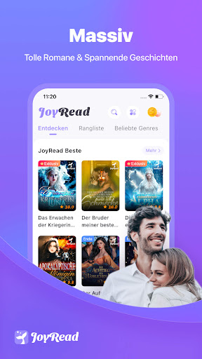 JoyRead-Romane & Geschichten Screenshot