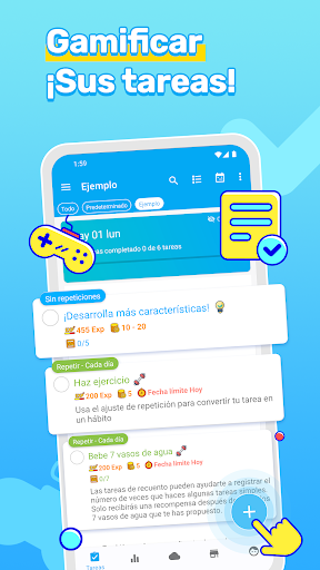 Captura de pantalla de LifeUp: Tareas y Habitos RPG