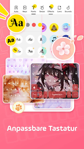 Facemoji-Tastatur Emoji&Design Screenshot
