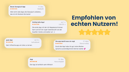 Sprachen lernen mit Ling Screenshot