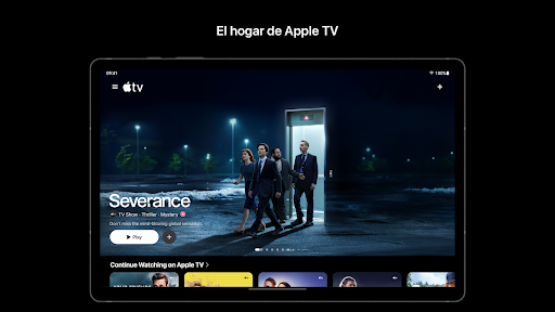 Captura de pantalla de Apple TV