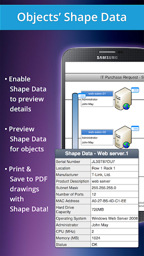 Captura de pantalla de VSD Viewer for Visio Drawings