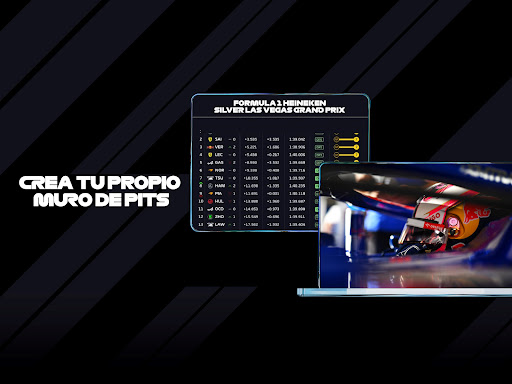Captura de pantalla de F1 TV
