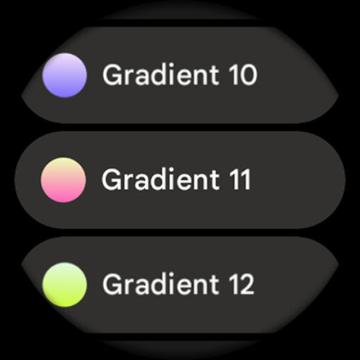Captura de pantalla de Outlined Watch Face