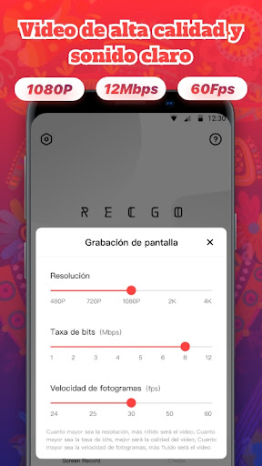 Captura de pantalla de Grabador De Pantalla