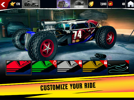 Captura de pantalla de Asphalt Xtreme