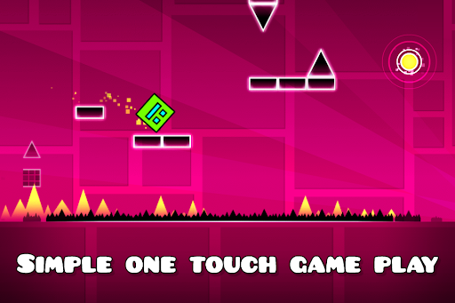 Captura de pantalla de Geometry Dash Lite