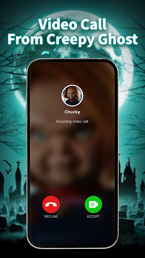 Captura de pantalla de Scary Prank Call & Fake Chat