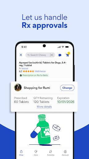 Captura de pantalla de Chewy: Pet Shopping & Delivery
