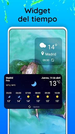 Captura de pantalla de Radar meteorológico en vivo