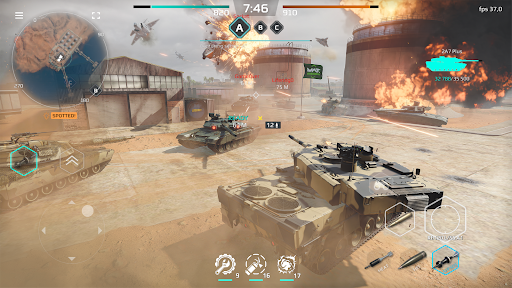 Captura de pantalla de MWT: Tank Battles