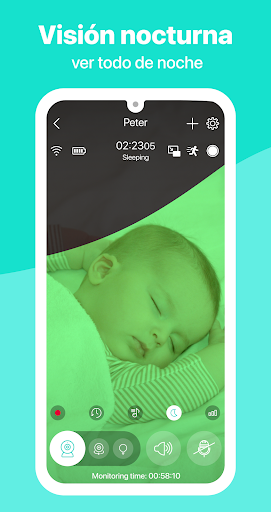 Captura de pantalla de Annie Baby Monitor Vigilabebés