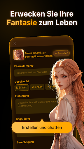 PolyBuzz -Talk to AI Character Screenshot
