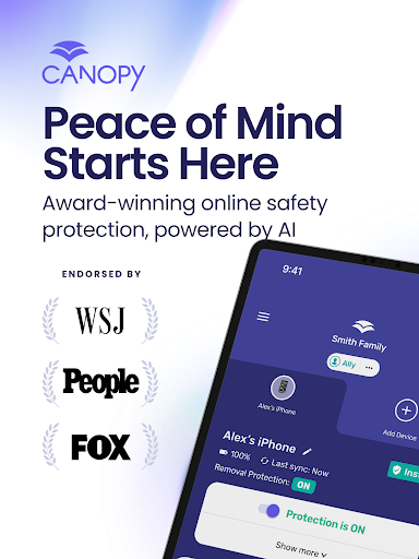 Canopy - AI Online Safety App screenshot