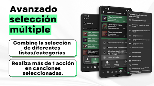 Captura de pantalla de Musicolet Reproductor música