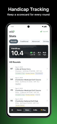 Captura de pantalla de Golf GPS SwingU