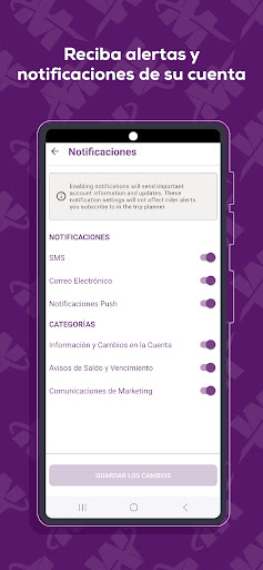 Captura de pantalla de Valley Metro