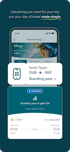 Captura de pantalla de Aer Lingus App