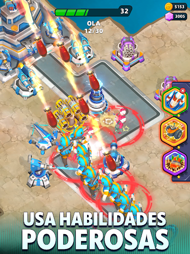 Captura de pantalla de Raid Rush: Defensa de Torres