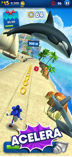 Captura de pantalla de Sonic Dash: Endless Rush