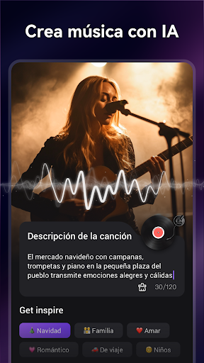 Captura de pantalla de Creador de video con música