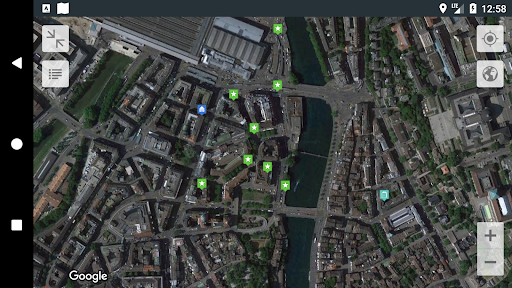 Captura de pantalla de Mi ubicación: mapas GPS
