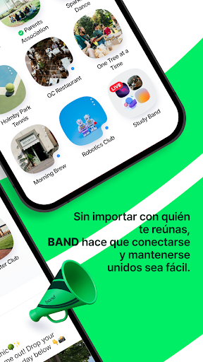 Captura de pantalla de BAND - Grupos & Comunidades