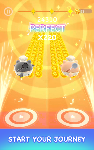 Captura de pantalla de Two Cats - Music Games