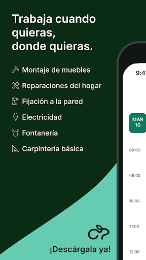 Captura de pantalla de Tasker de Taskrabbit